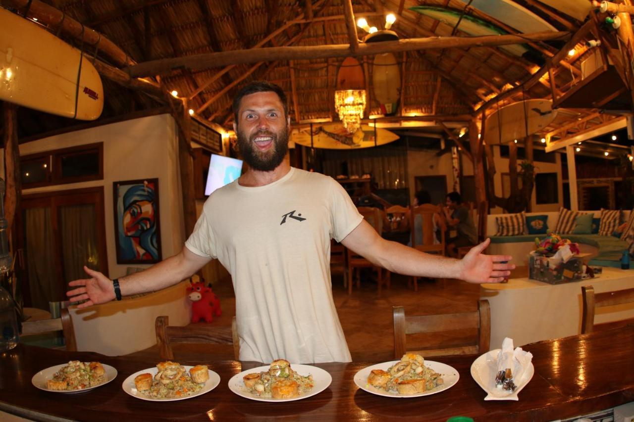 Sirena Surf Lodge Miramar Nicaragua 외부 사진