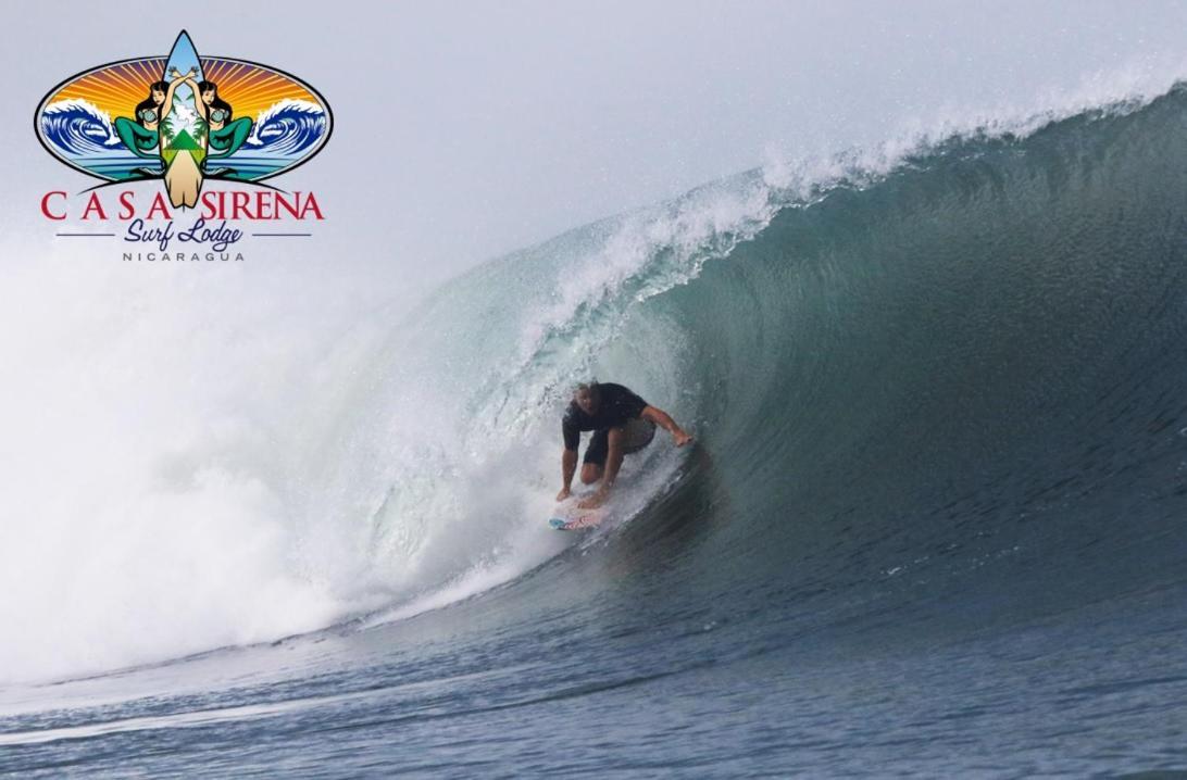 Sirena Surf Lodge Miramar Nicaragua 외부 사진