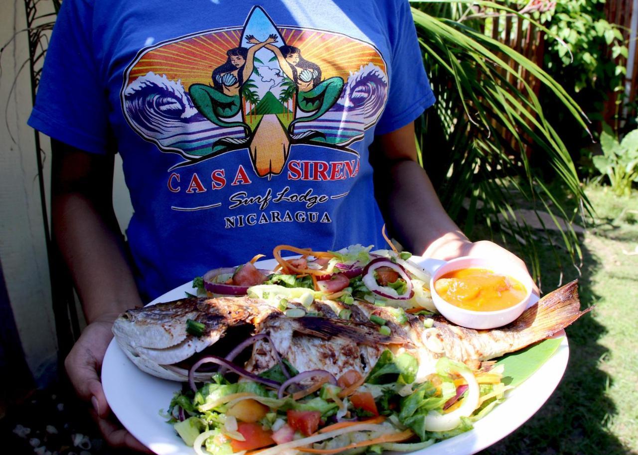 Sirena Surf Lodge Miramar Nicaragua 외부 사진